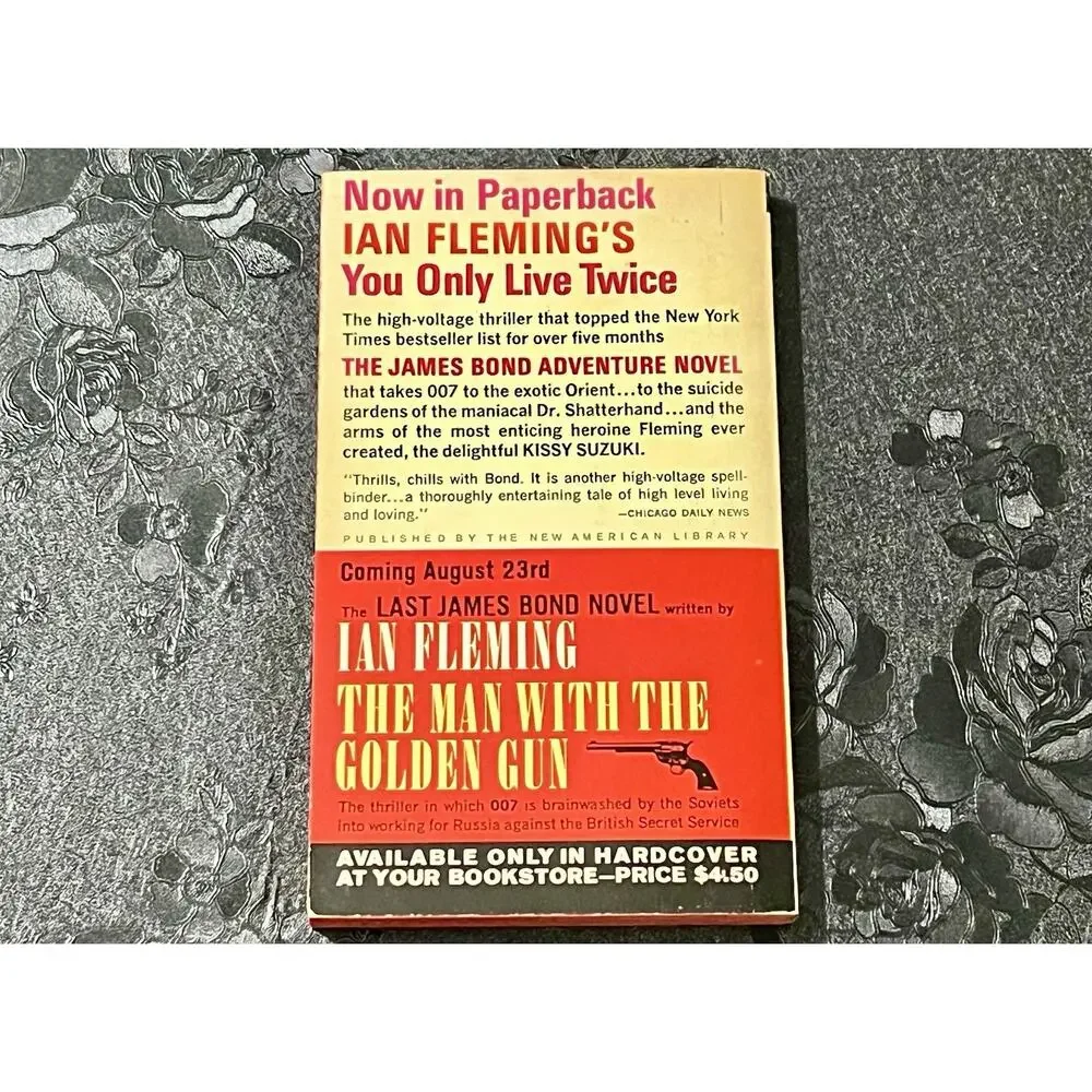 You Only Live Twice James Bond Street Agent 007 Ian Fleming 1965